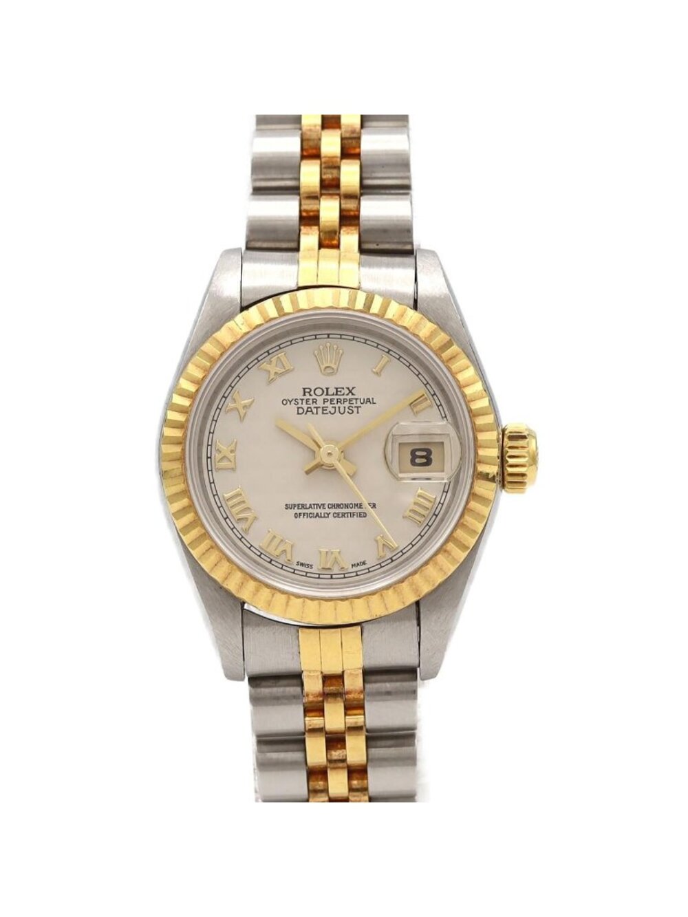 Rolex Datejust Automatic Watch Gold